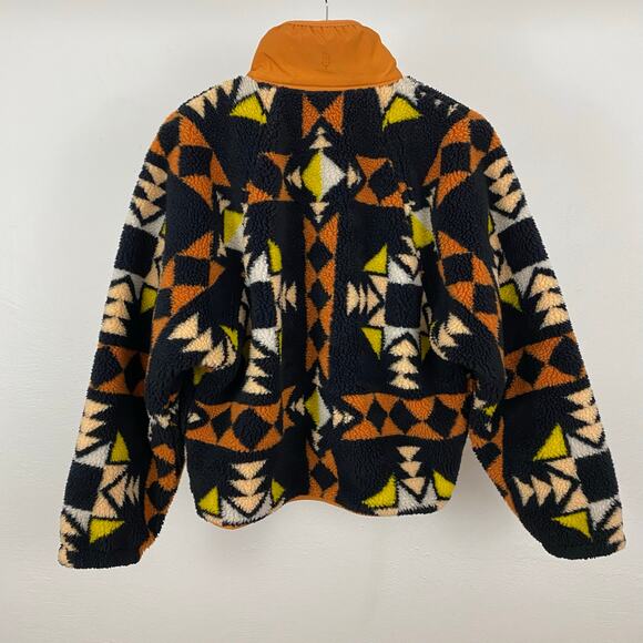 FP Movement - Free People Hit The Slopes Printed Fleece Jacket - Night Sky - S - Picture 4 of 10